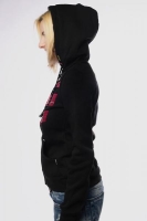 Толстовка жен Etnies Troublemaker 2-Bd Black артикул 5160c.